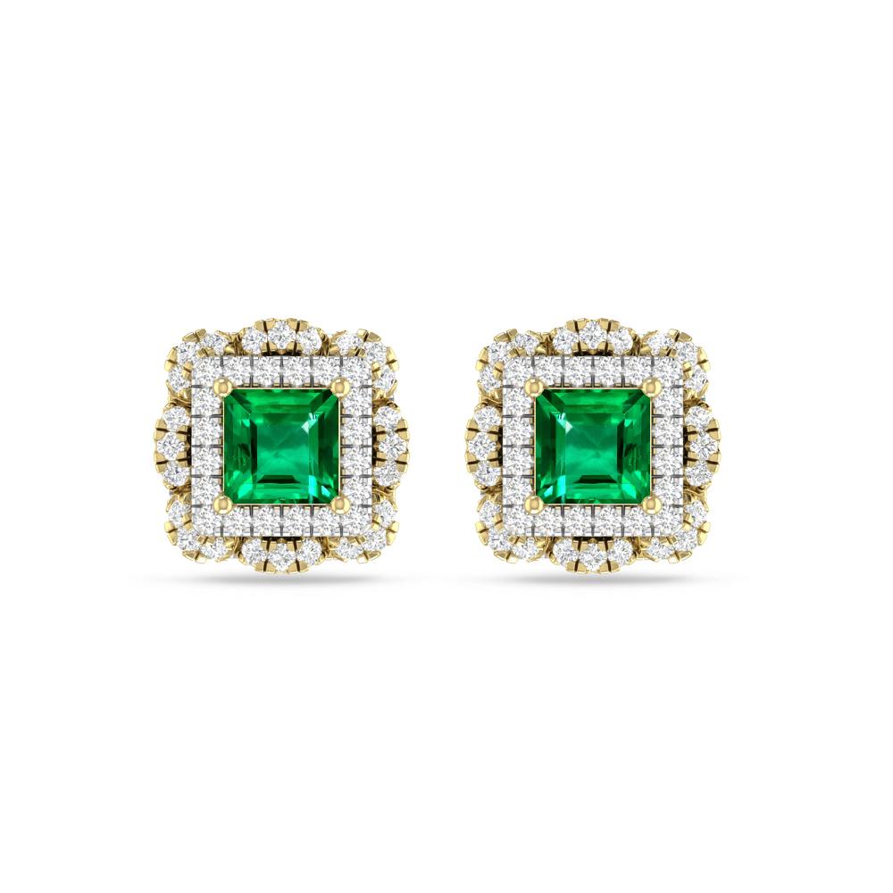 Yellow Gold/White Gold - Emerald