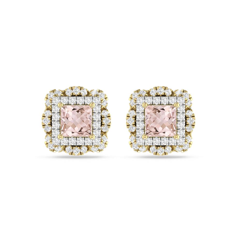 Yellow Gold/White Gold - Morganite