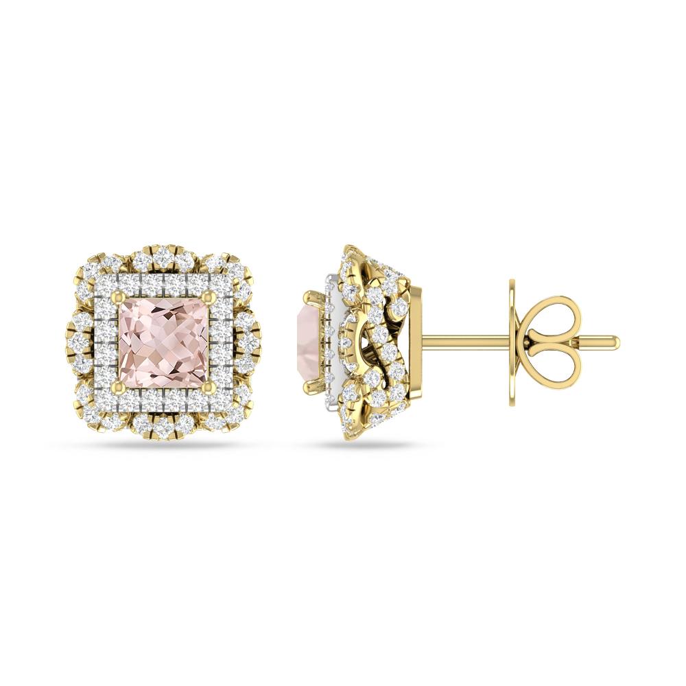 Yellow Gold/White Gold - Morganite