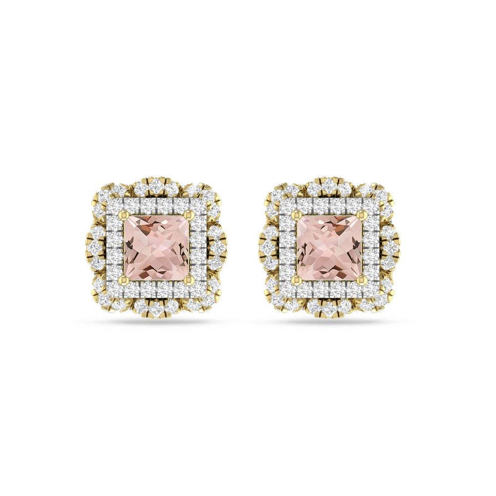 Yellow Gold/White Gold - Morganite