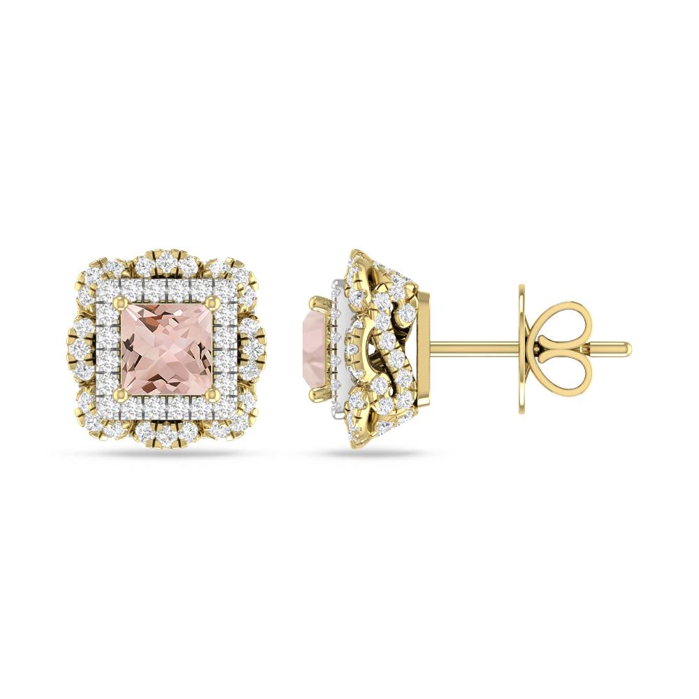 Yellow Gold/White Gold - Morganite