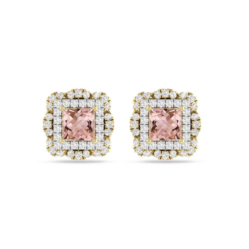 Yellow Gold/White Gold - Morganite