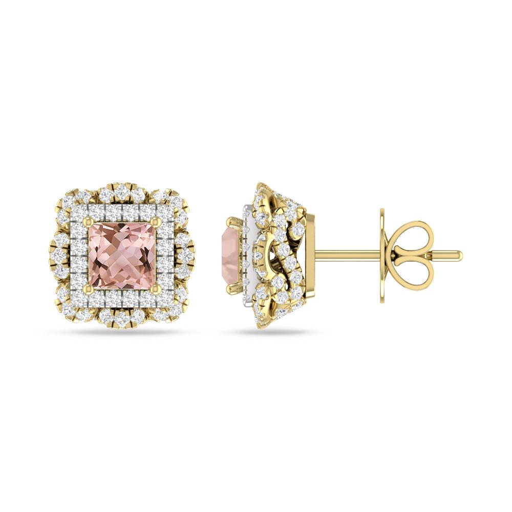 Yellow Gold/White Gold - Morganite