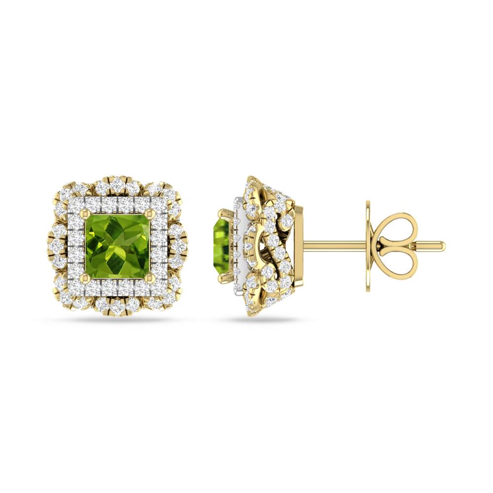 Yellow Gold/White Gold - Peridot