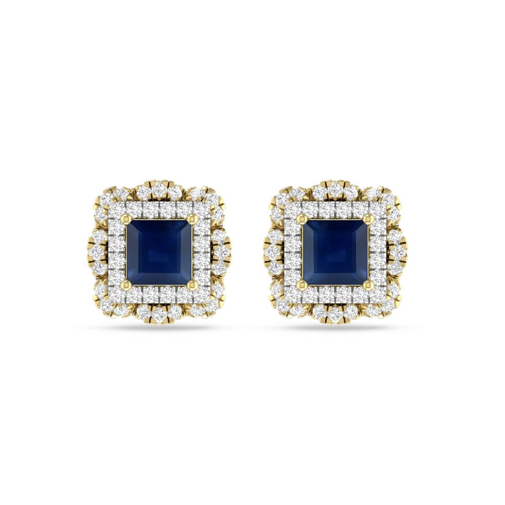 Yellow Gold/White Gold - Sapphire