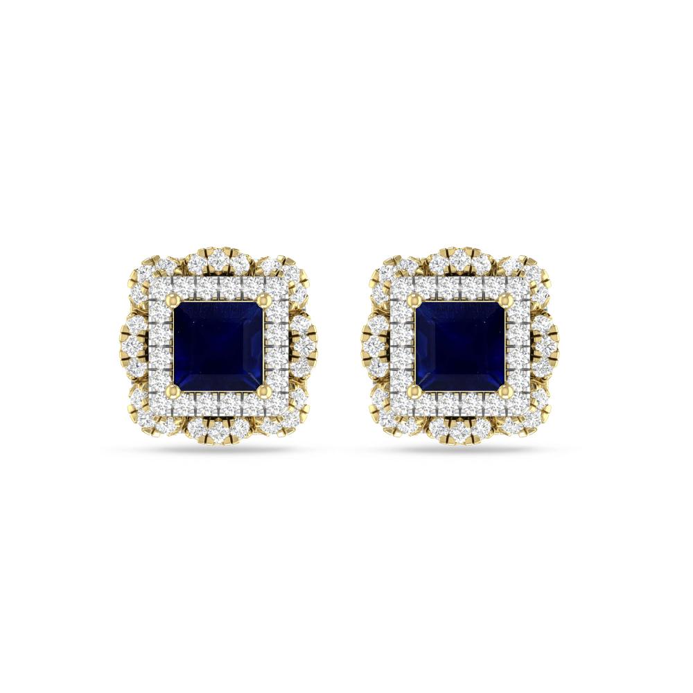 Yellow Gold/White Gold - Sapphire