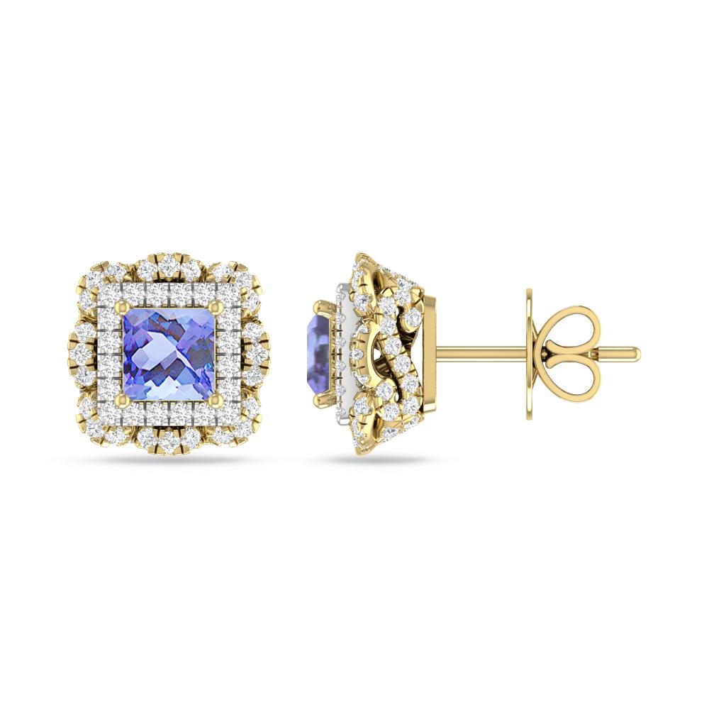 Yellow Gold/White Gold - Tanzanite