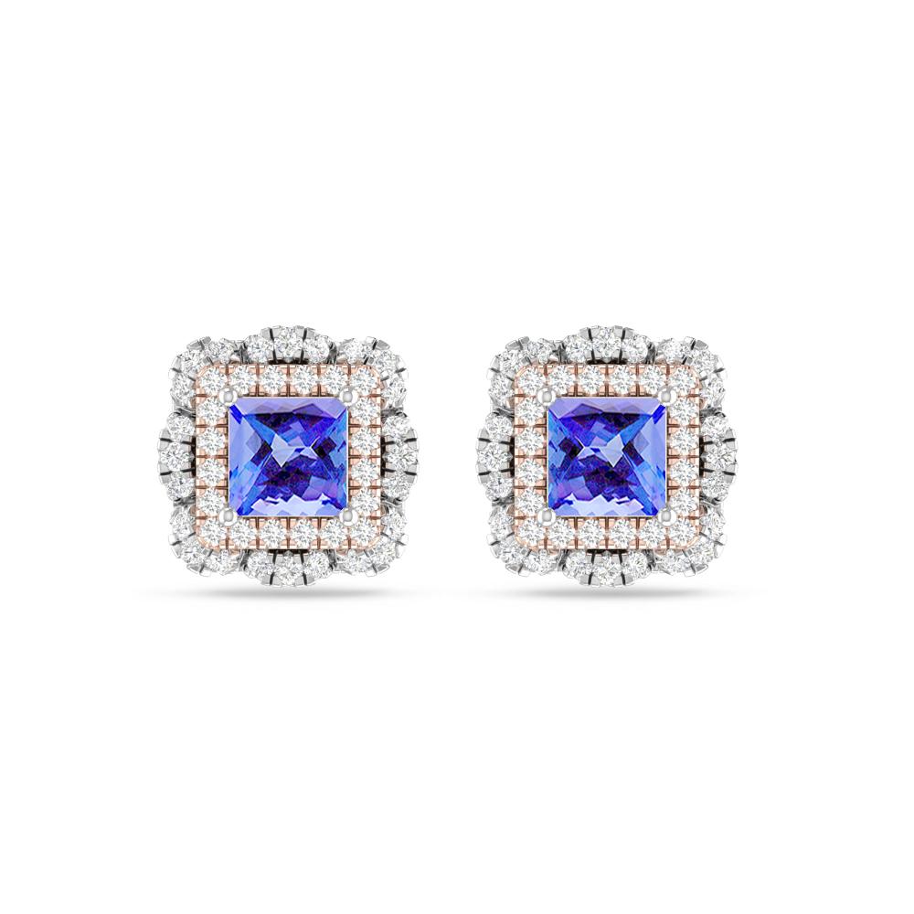 White Gold/Rose Gold - Tanzanite