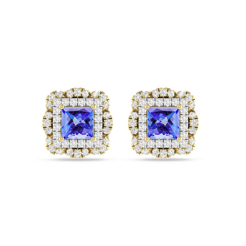 Yellow Gold/White Gold - Tanzanite