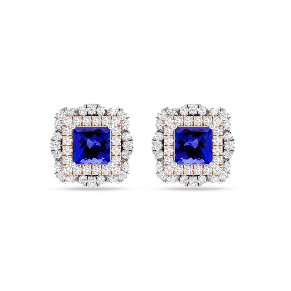White Gold/Rose Gold - Tanzanite