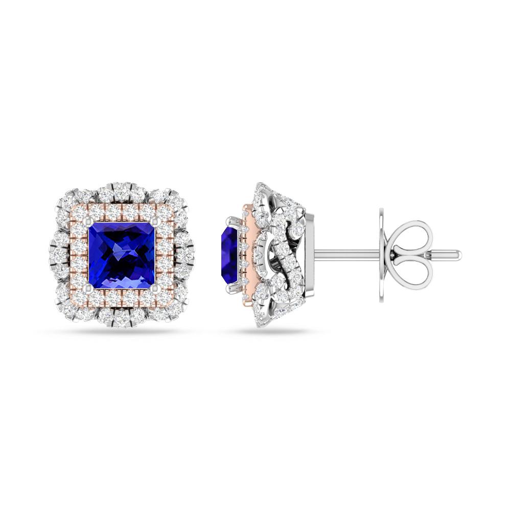 White Gold/Rose Gold - Tanzanite