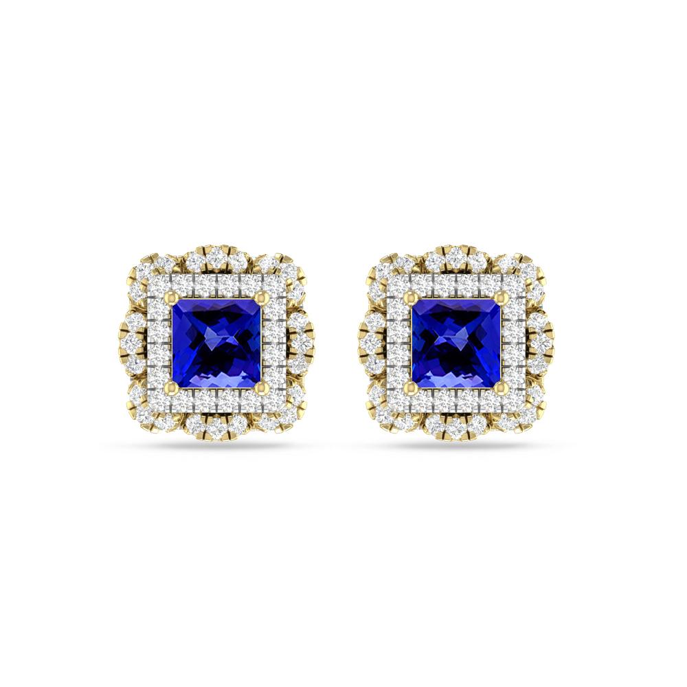 Yellow Gold/White Gold - Tanzanite