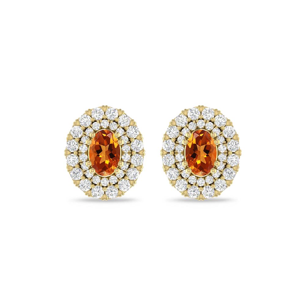 Yellow Gold/White Gold - Citrine