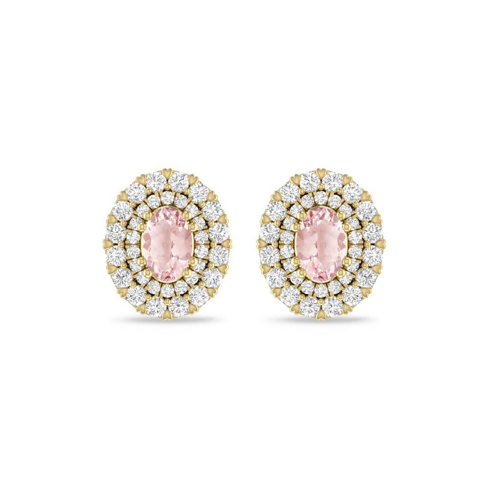 Yellow Gold/White Gold - Morganite