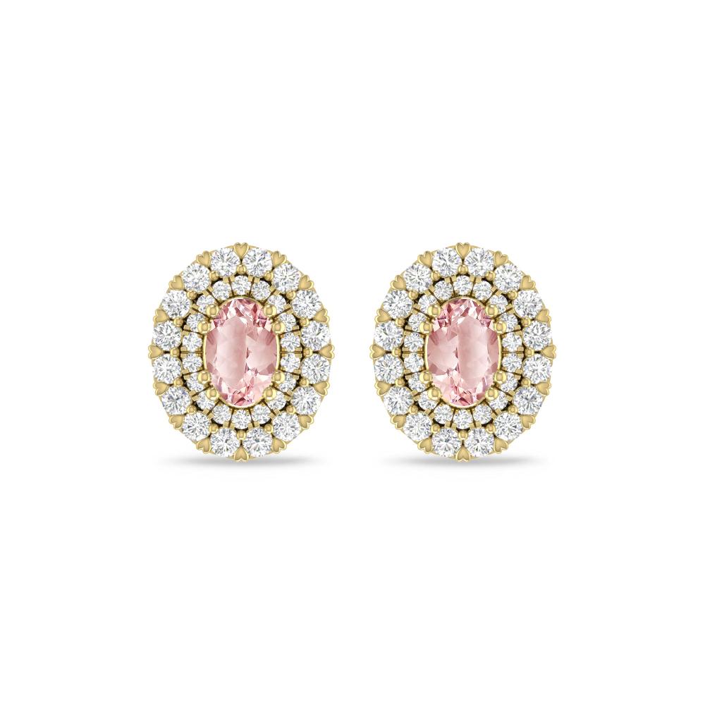 Yellow Gold/White Gold - Morganite