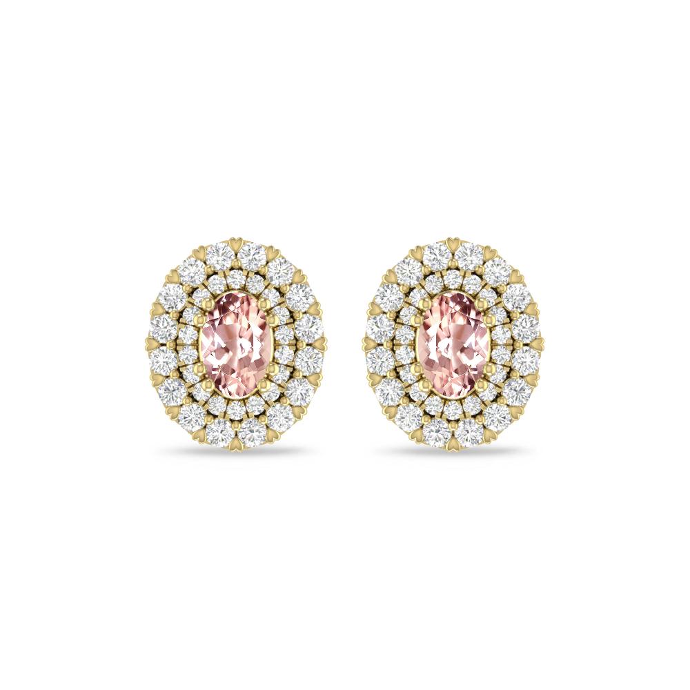 Yellow Gold/White Gold - Morganite