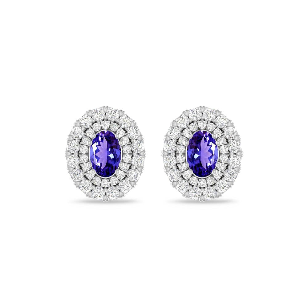 White Gold/Rose Gold - Tanzanite