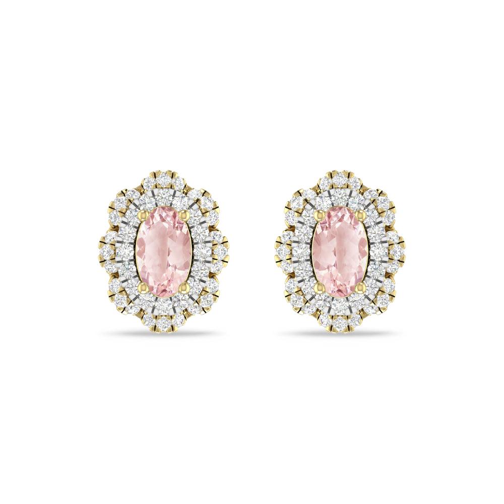 Yellow Gold/White Gold - Morganite