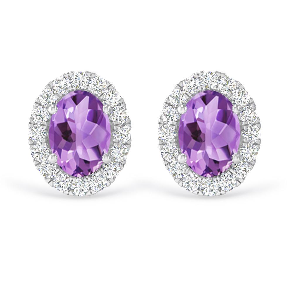 White Gold - Amethyst