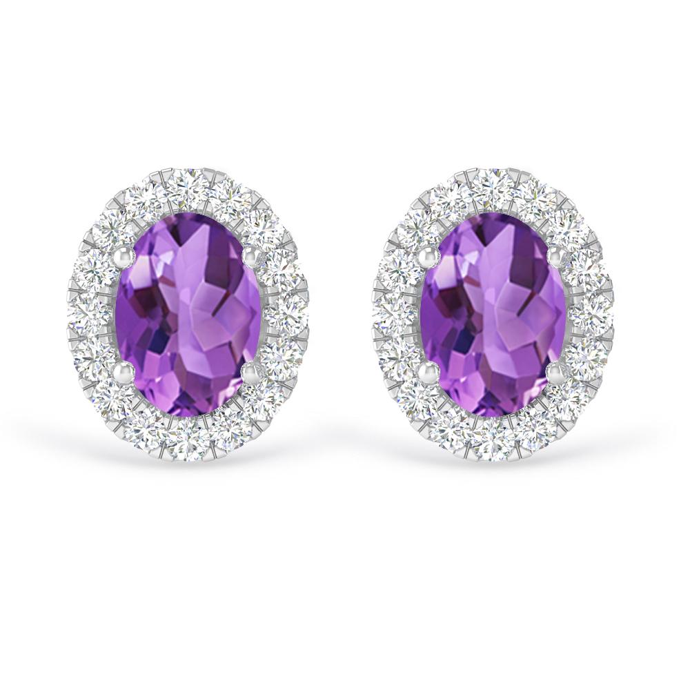 White Gold - Amethyst