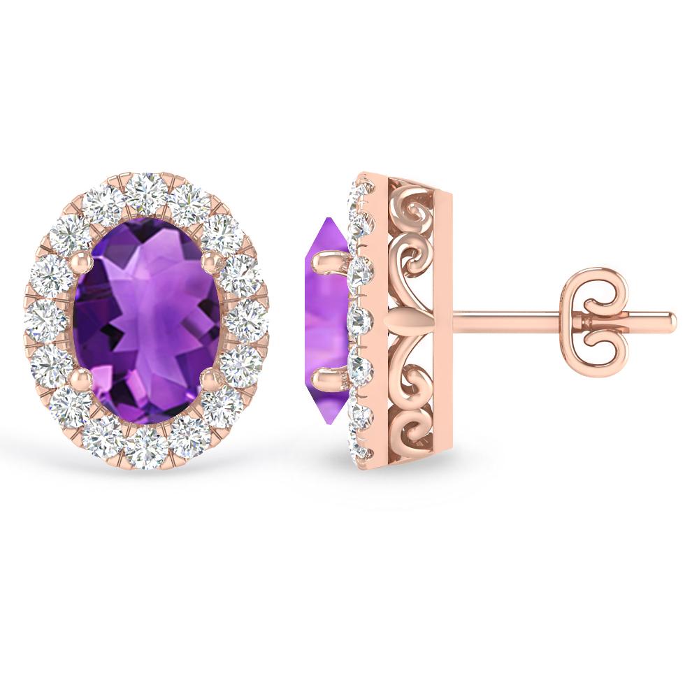 Rose Gold - Amethyst