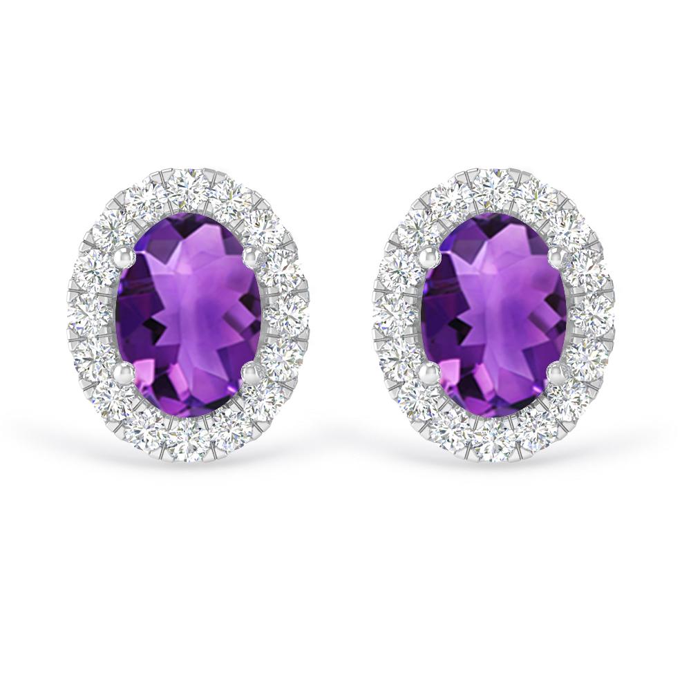 White Gold - Amethyst