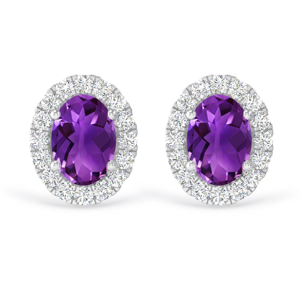 White Gold - Amethyst