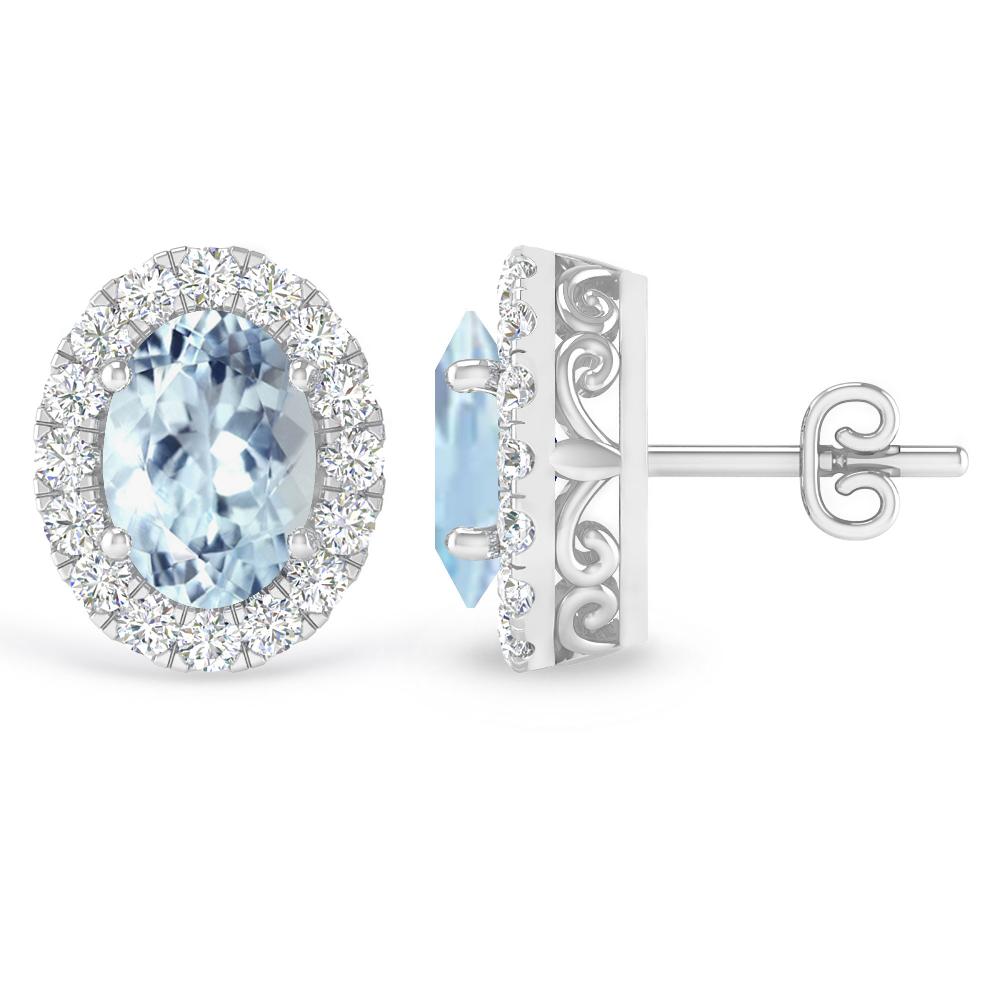 White Gold - Aquamarine