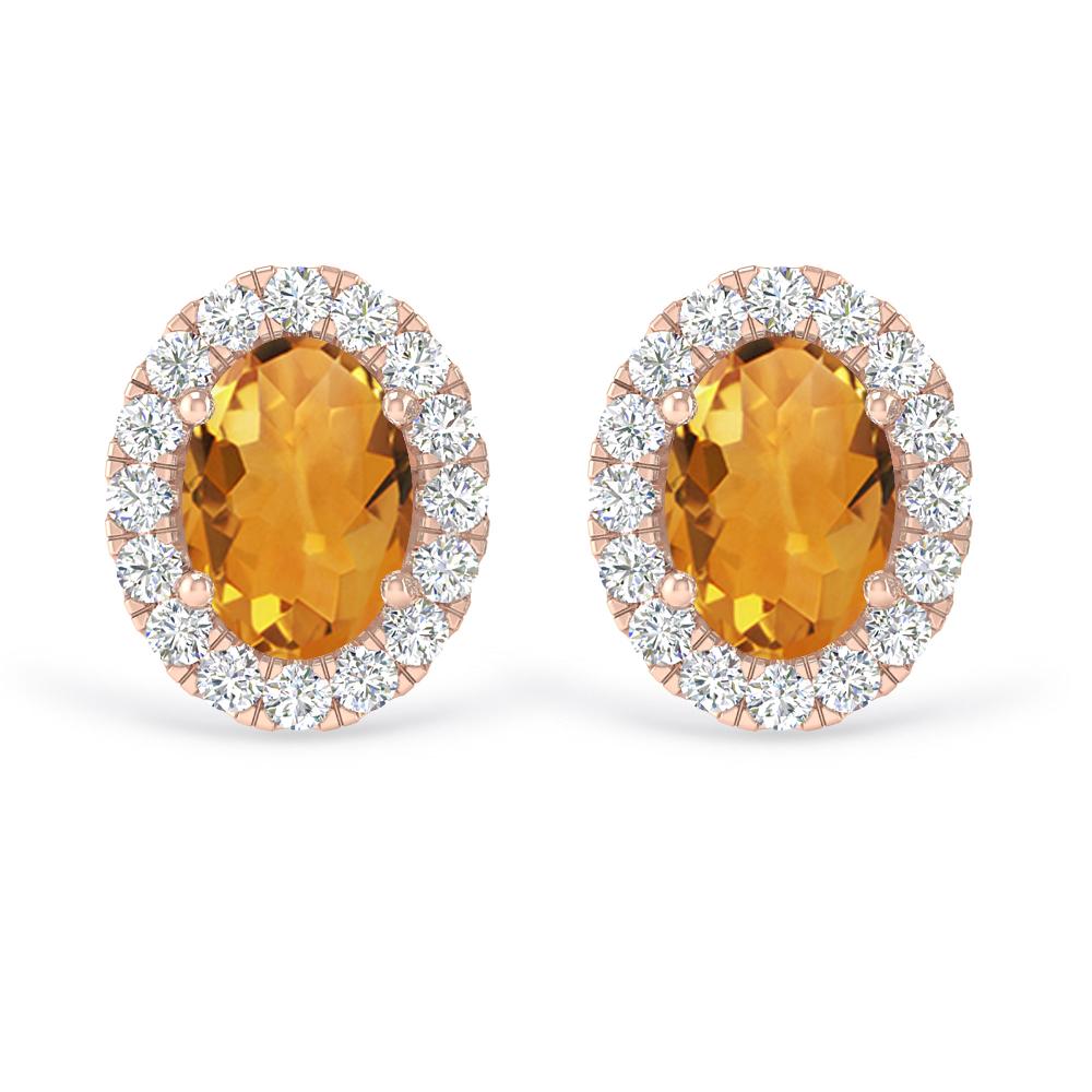 Rose Gold - Citrine