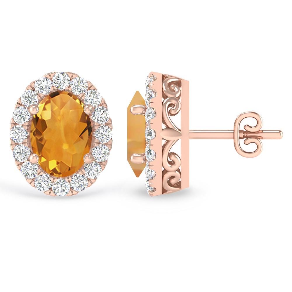 Rose Gold - Citrine