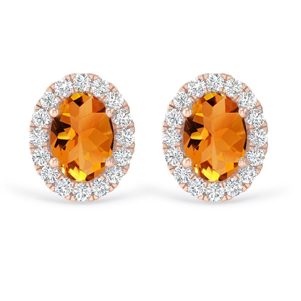 Rose Gold - Citrine