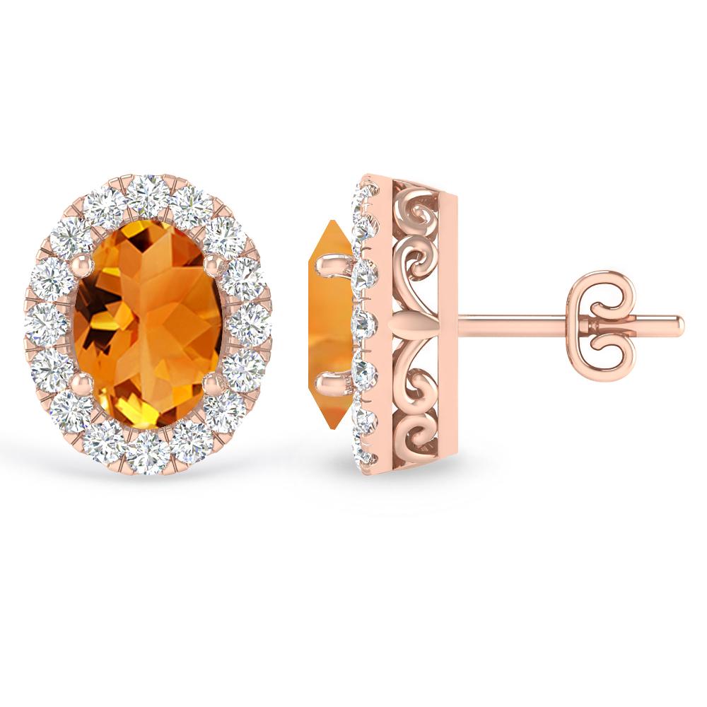 Rose Gold - Citrine