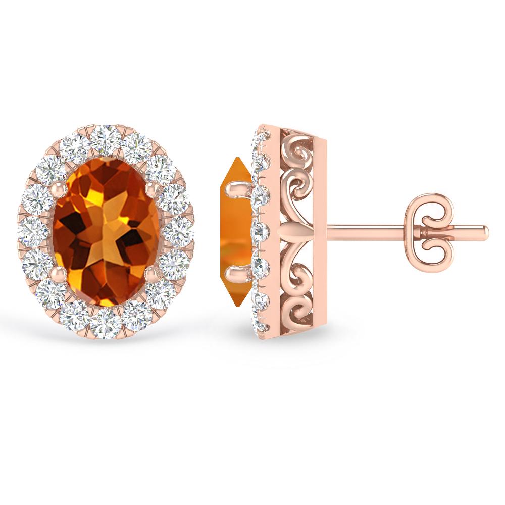 Rose Gold - Citrine