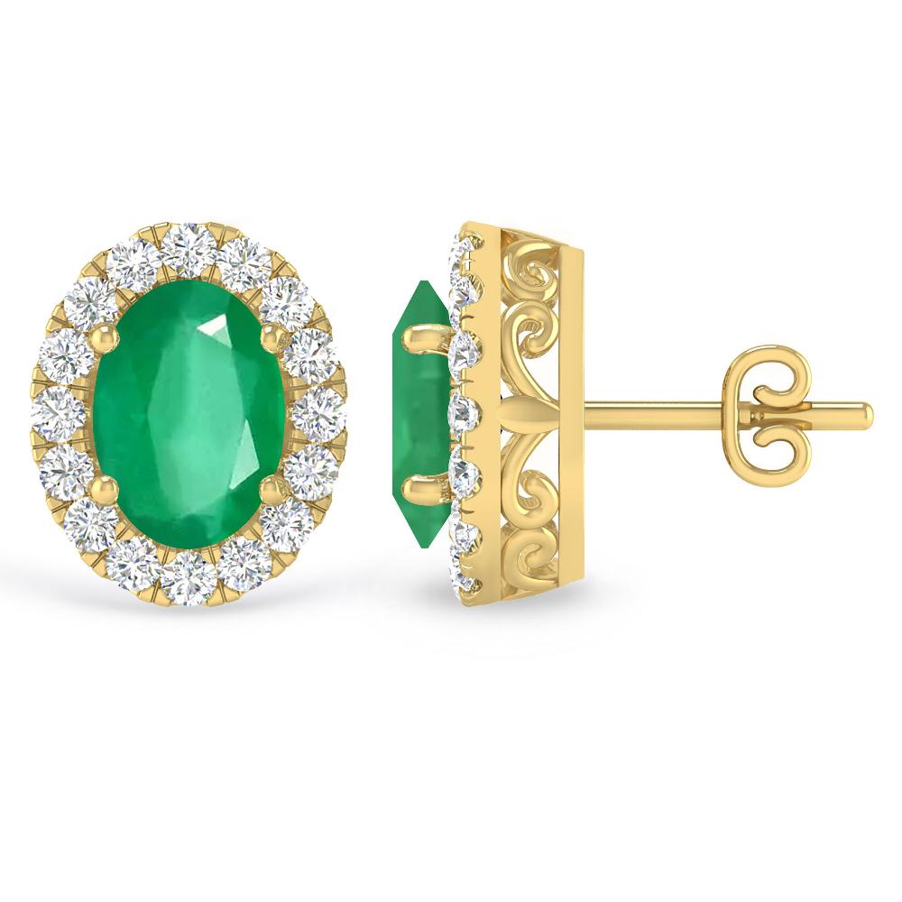 Yellow Gold - Emerald