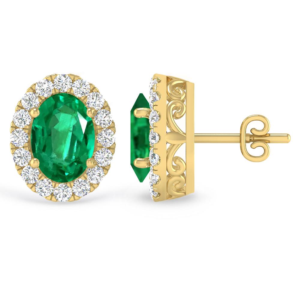 Yellow Gold - Emerald