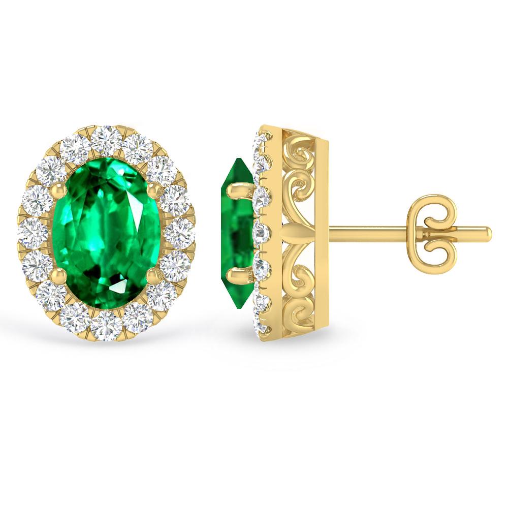 Yellow Gold - Emerald