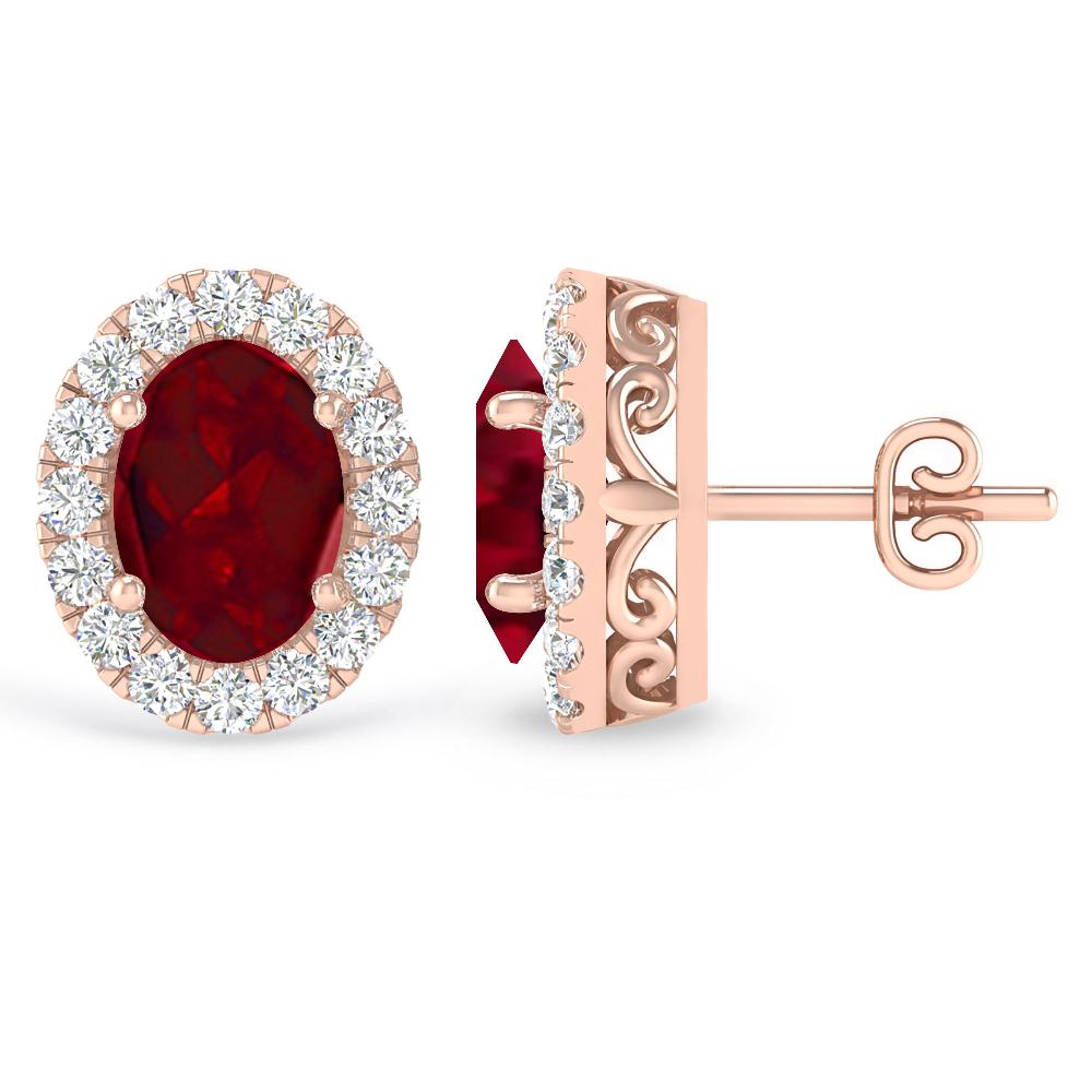 Rose Gold - Garnet