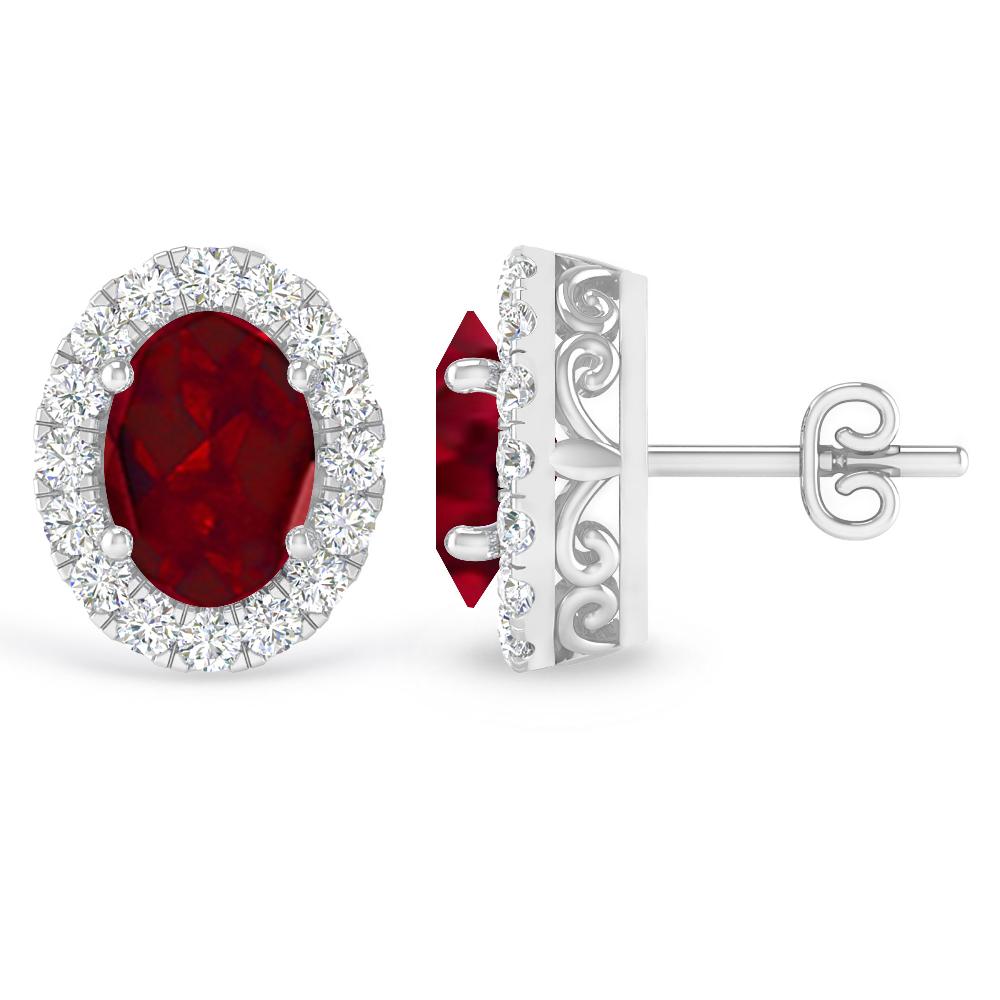 White Gold - Garnet