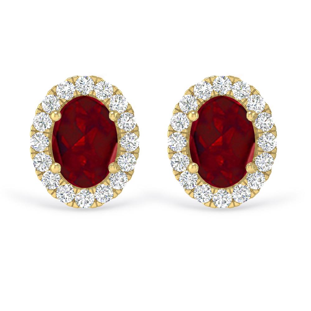 Yellow Gold - Garnet