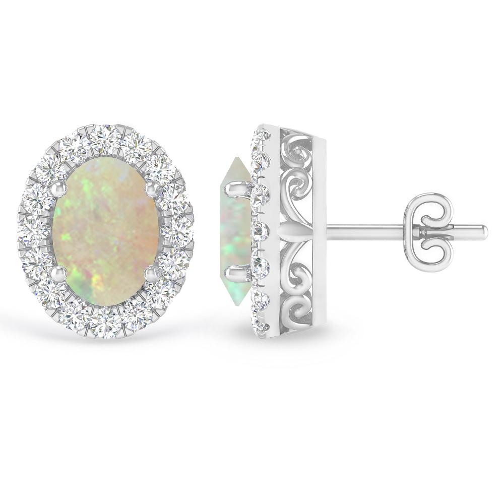 White Gold - Opal