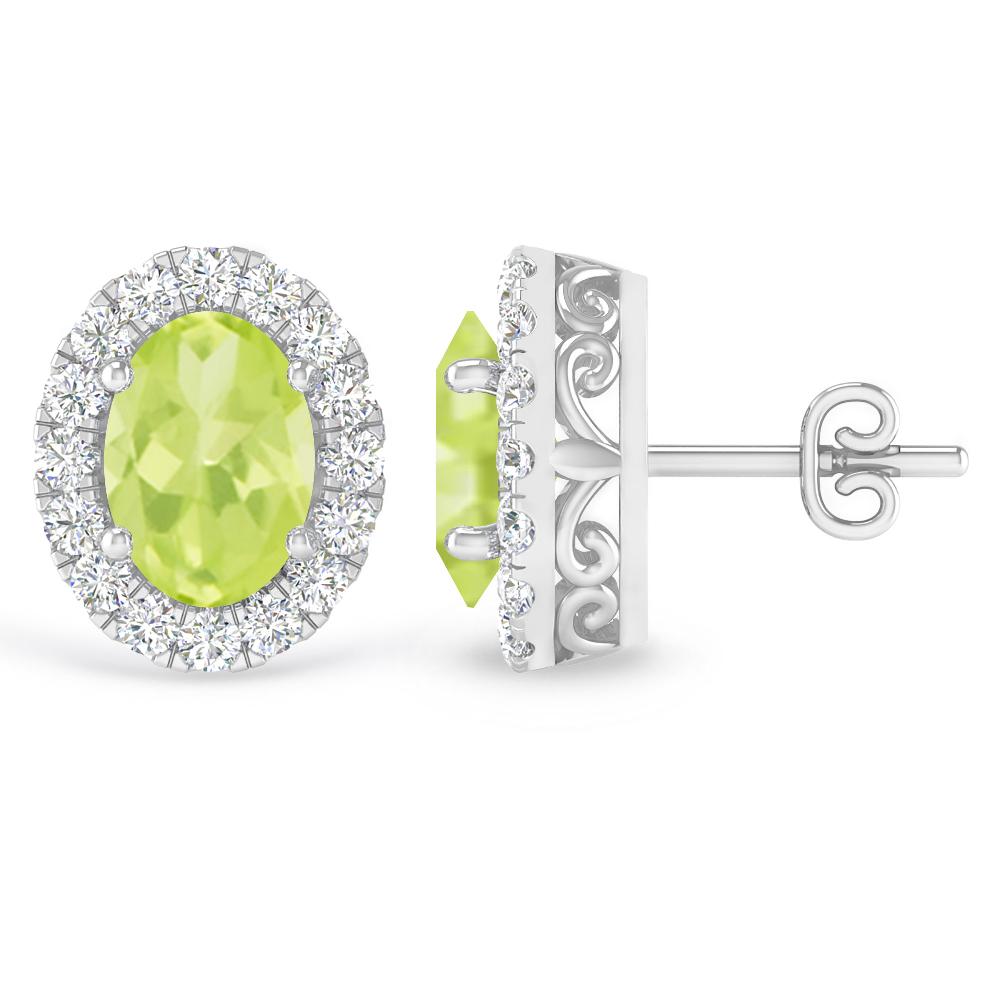 White Gold - Peridot