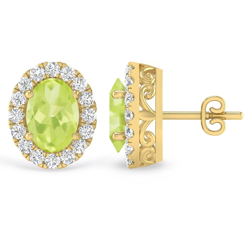 Yellow Gold - Peridot