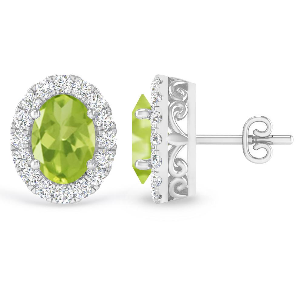 White Gold - Peridot