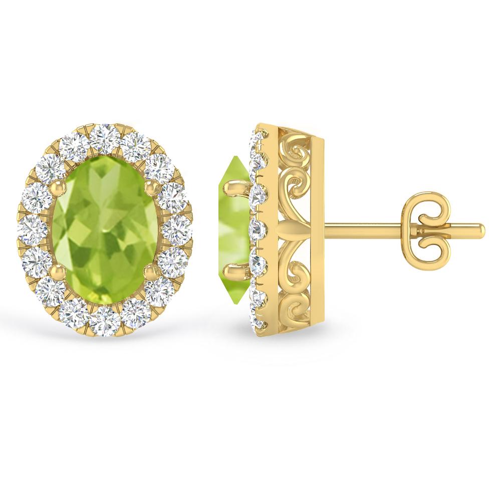 Yellow Gold - Peridot