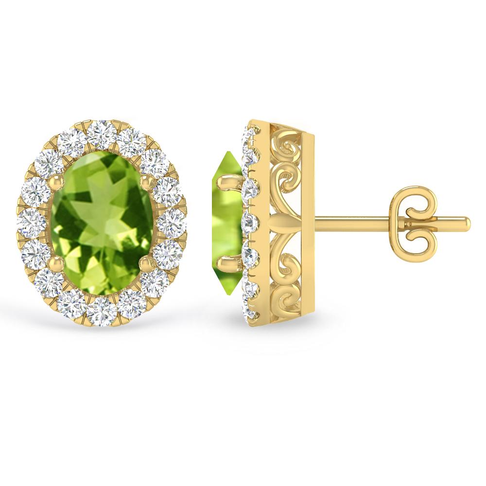 Yellow Gold - Peridot