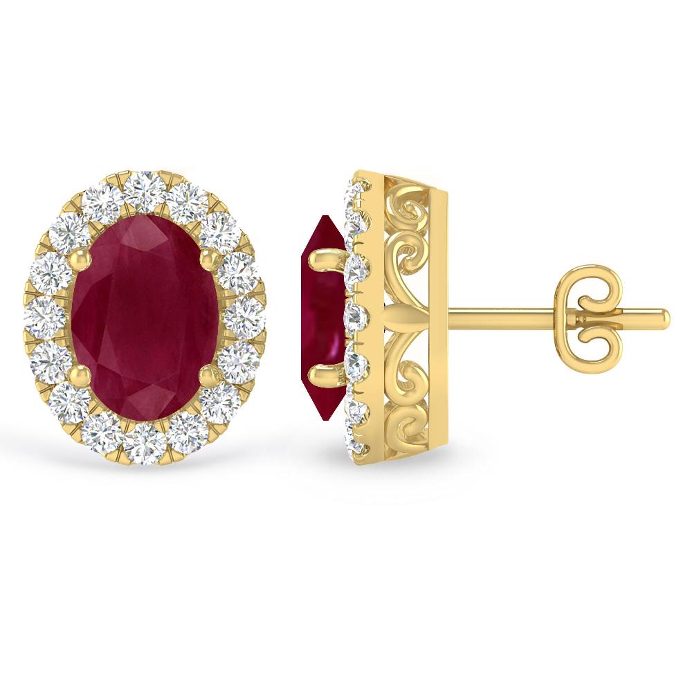 Yellow Gold - Ruby