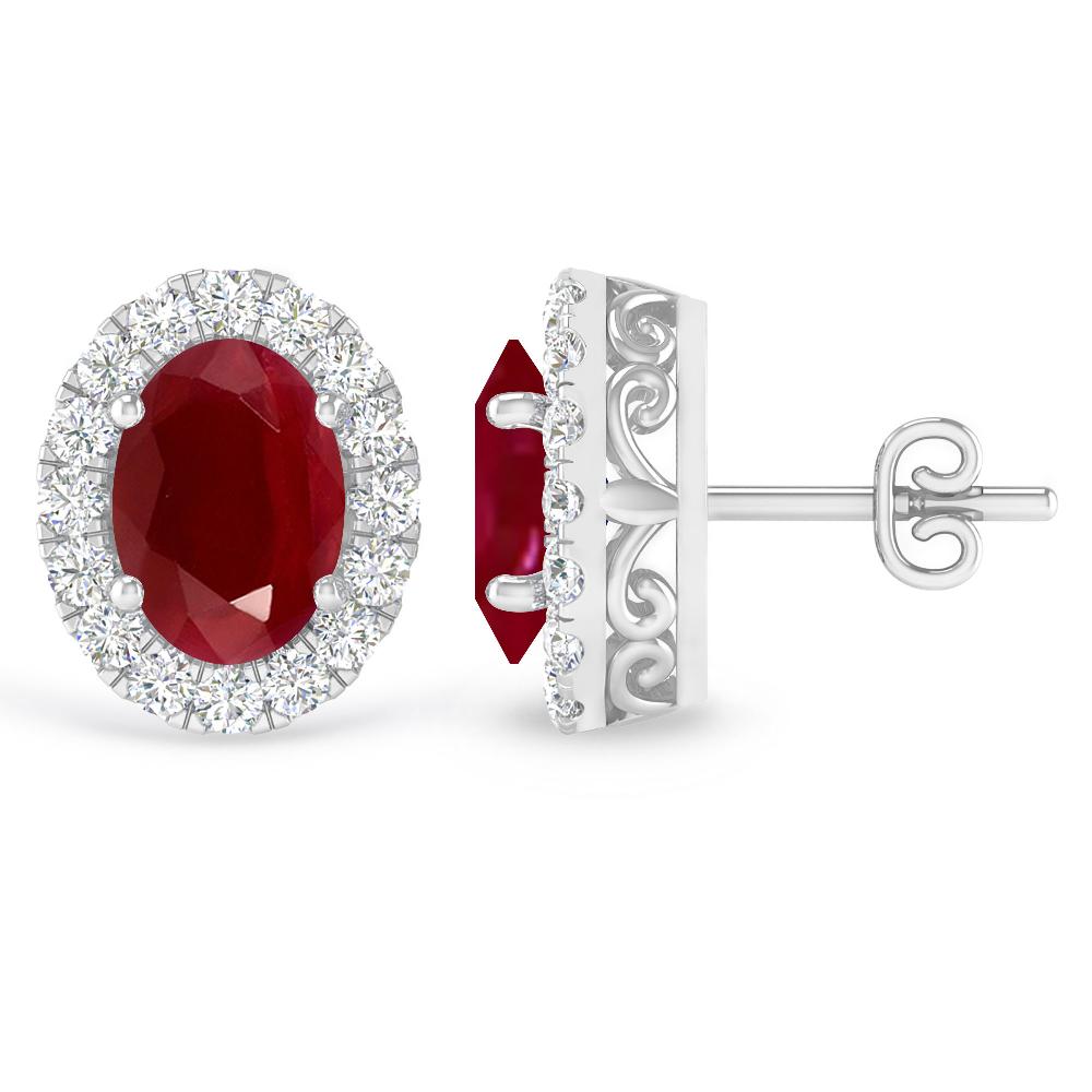 White Gold - Ruby