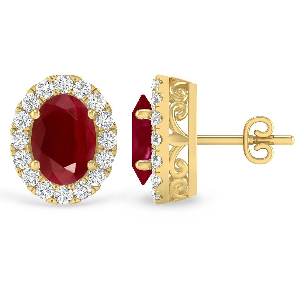 Yellow Gold - Ruby