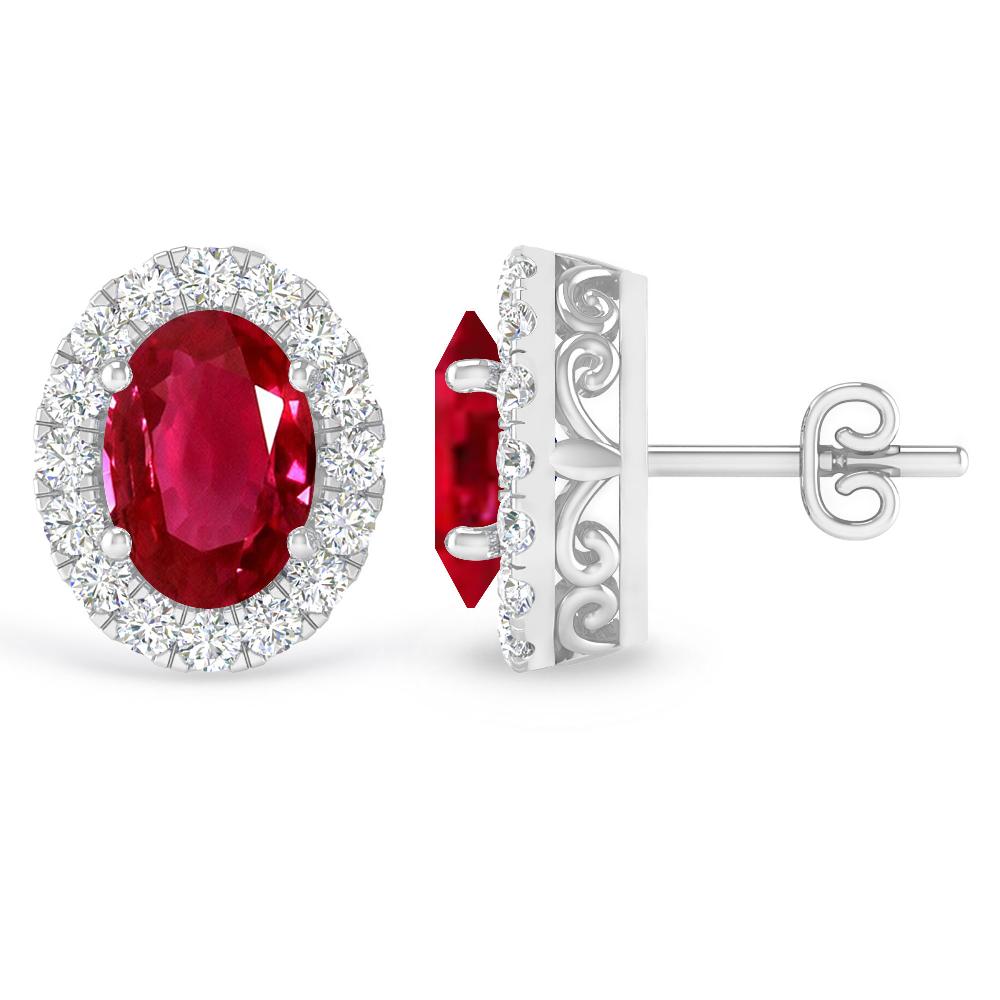 White Gold - Ruby