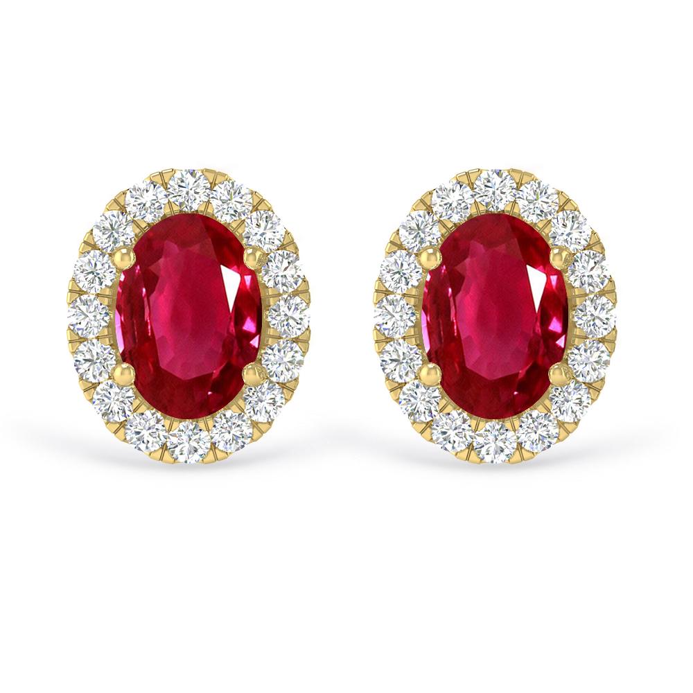 Yellow Gold - Ruby